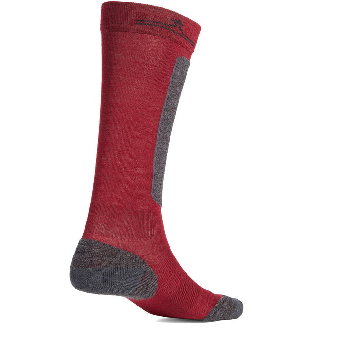 evo Lightweight Merino Plus Snow Socks Bloodstone