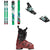 Line Skis Pandora 84 Skis - Women's + Salomon Strive 12 GW Ski Bindings + Atomic Hawx Prime 95 GW Ski Boots - Women's 2024