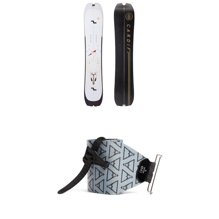Cardiff Crane Pro Carbon Splitboard + evo x Pomoca Pro Glide Splitboard Skins 2025