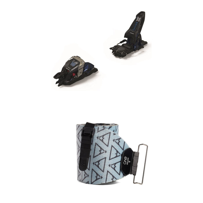 Marker Duke PT 16 Alpine Touring Ski Bindings  + evo x Pomoca Pro Glide Climbing Skins