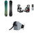 Rossignol Escaper Splitboard + Karakoram PRIME Grizzly + Split Interface Splitboard Bindings + evo x Pomoca Pro Glide Splitboard Skins 2024