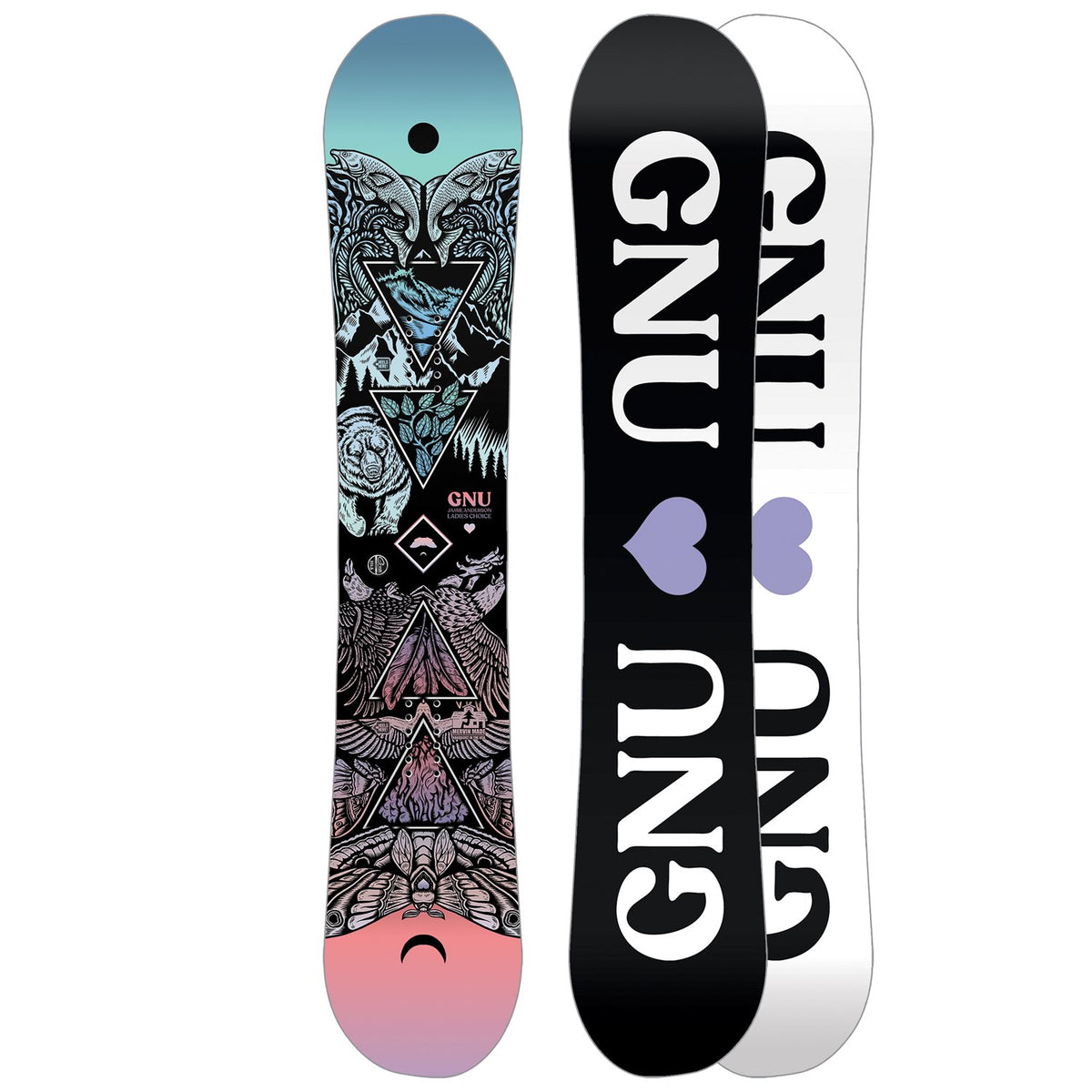 GNU Asym Ladies Choice C2X Snowboard - Blem - Women's 2024