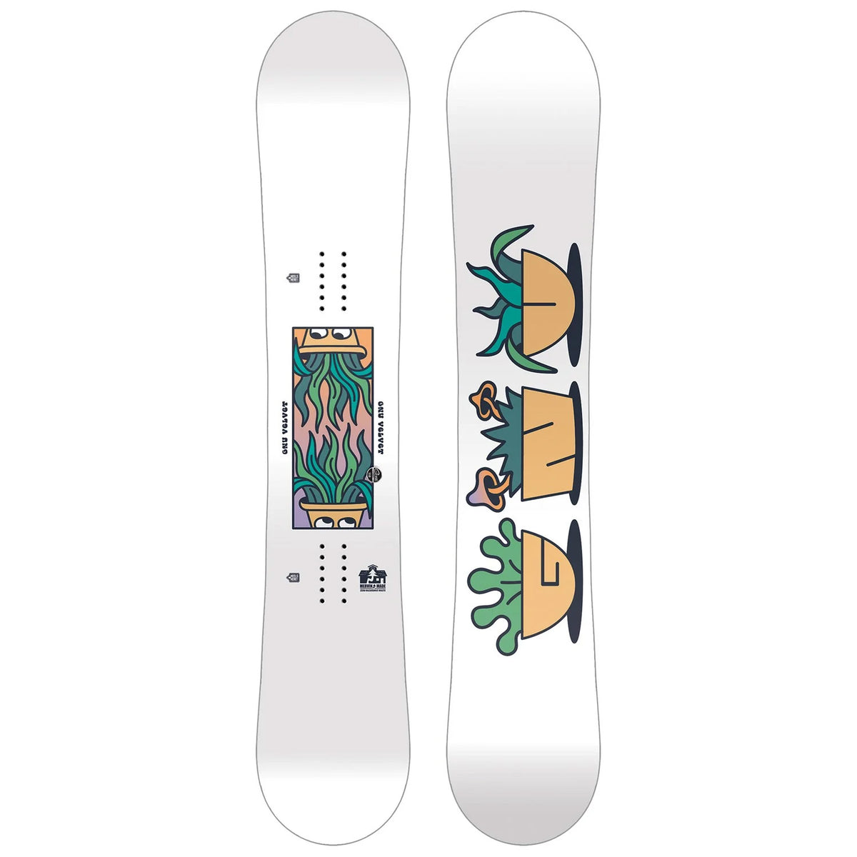 GNU Asym Velvet C2 Snowboard - Blem - Women's 2024