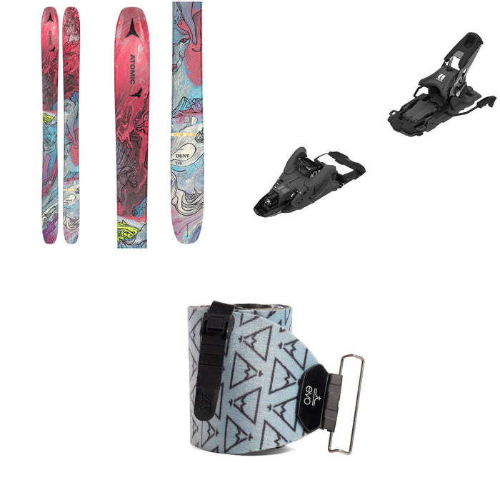 Atomic Bent 110 Skis + Armada Shift MNC 13 Alpine Touring Ski Bindings + evo x Pomoca Pro Glide Climbing Skins 2023