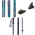 Atomic Bent Chetler Mini Skis + Marker Free 7 Ski Bindings + evo Lil Send'r Adjustable Ski Poles - Kids'