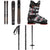 Rossignol Sender 90 Pro Skis + Xpress 10 Bindings + Dalbello Veloce Max 75 Ski Boots + evo Refract Ski Poles 2024