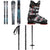 Nordica SUV 84 + TP2 Compact FDT Ski Bindings + Dalbello Veloce Max 75 Ski Boots + evo Refract Ski Poles 2024