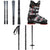 K2 Disruption 76 Skis + M2 10 Quikclik Bindings + Dalbello Veloce Max 75 Ski Boots + evo Refract Ski Poles 2024