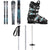 Nordica SUV 84 + TP2 Compact FDT Ski Bindings + Dalbello Veloce Max 65 W Ski Boots - Women's + evo Refract Ski Poles 2024