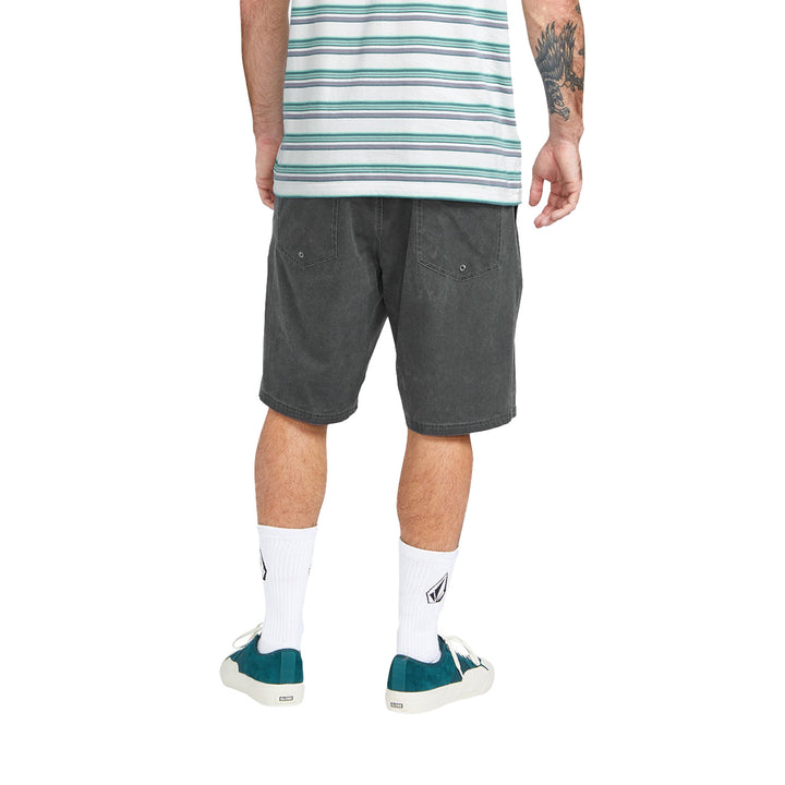 Volcom Stone Faded Hybrid 19 Shorts - Men's Stealth