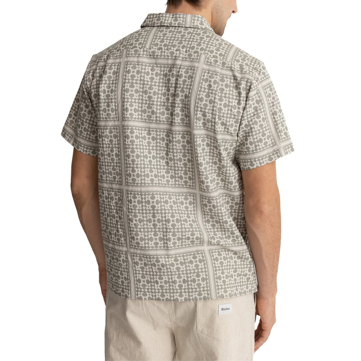 Rhythm Tile Short-Sleeve Shirt - Men's Sage