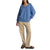 Rhythm Moonstone Oversized V Neck Sweater - Women's Blue