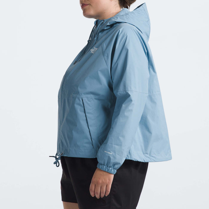 The North Face Antora Plus Rain Hoodie - Women's Steel Blue