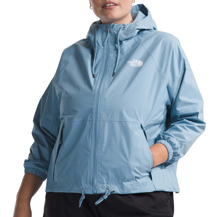 The North Face Antora Plus Rain Hoodie - Women's Steel Blue