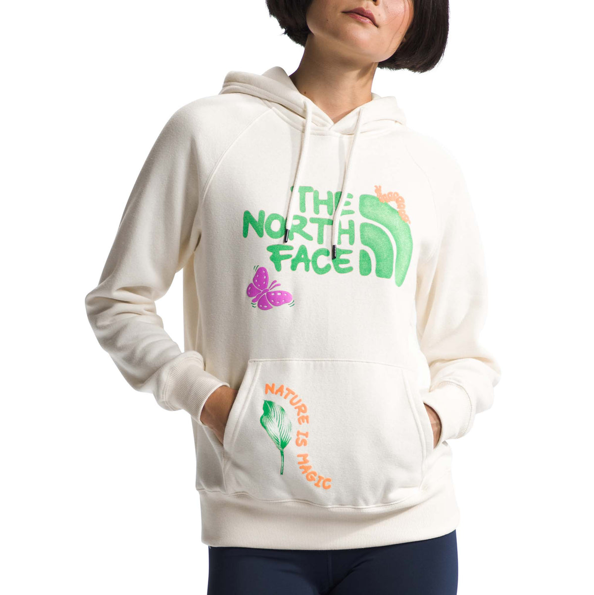 The North Face Outdoors Together Hoodie - Women's White Dune/Outdoors Together Graphic