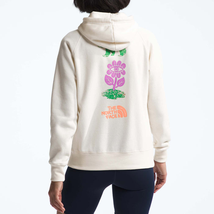 The North Face Outdoors Together Hoodie - Women's White Dune/Outdoors Together Graphic