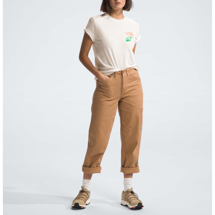 The North Face Short-Sleeve Outdoors Together T-Shirt - Women's White Dune/Outdoors Together Graphic