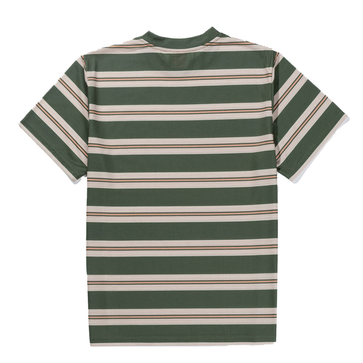 Rhythm Vintage Stripe Short-Sleeve T-Shirt - Men's Olive