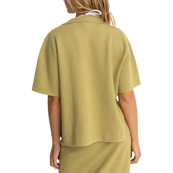Rhythm Horizon Knitted Shirt - Women's Palm
