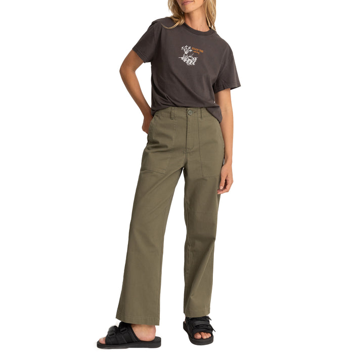 Rhythm Fatigue Pants - Women's Olive