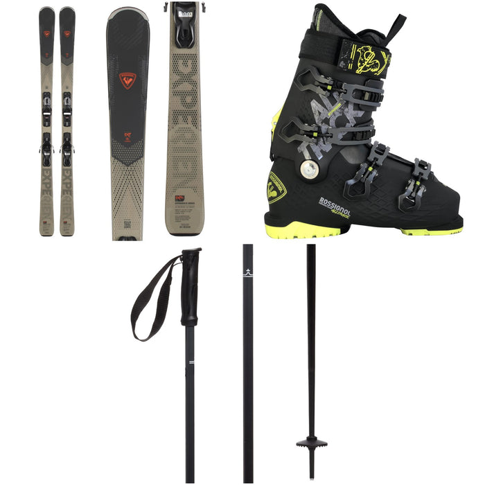 Rossignol Experience 80 C Skis + Xpress 11 GW Bindings + Alltrack 90 Premium Ski Boots + evo Merge Ski Poles 2023
