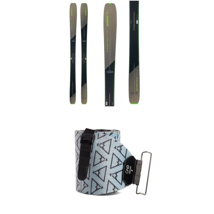 Elan Ripstick Tour 94 Skis 2023 + evo x Pomoca Pro Glide Climbing Skins