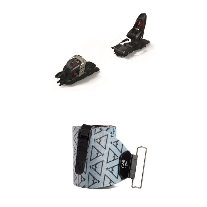 Marker Duke PT 12 Alpine Touring Ski Bindings + evo x Pomoca Pro Glide Climbing Skins
