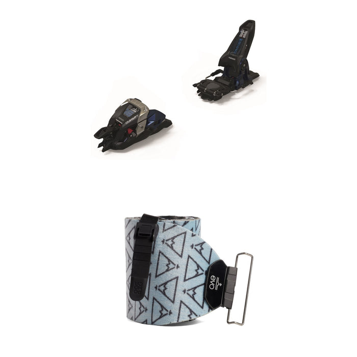 Marker Duke PT 16 Alpine Touring Ski Bindings  + evo x Pomoca Pro Glide Climbing Skins