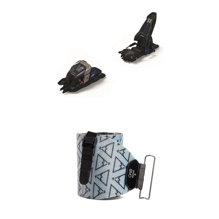 Marker Duke PT 16 Alpine Touring Ski Bindings  + evo x Pomoca Pro Glide Climbing Skins