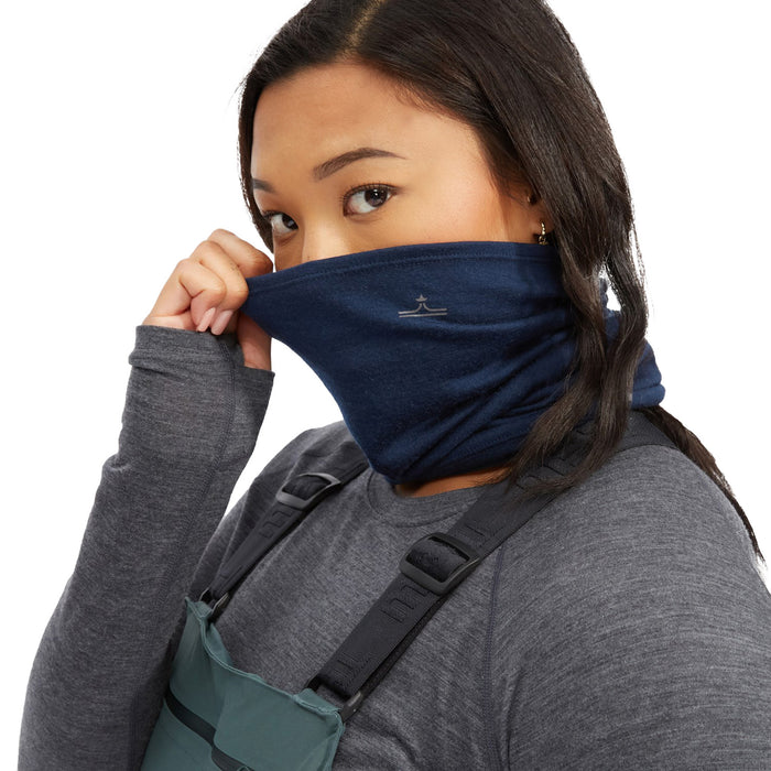 evo Ridgetop Merino Wool Neck Tube Navy