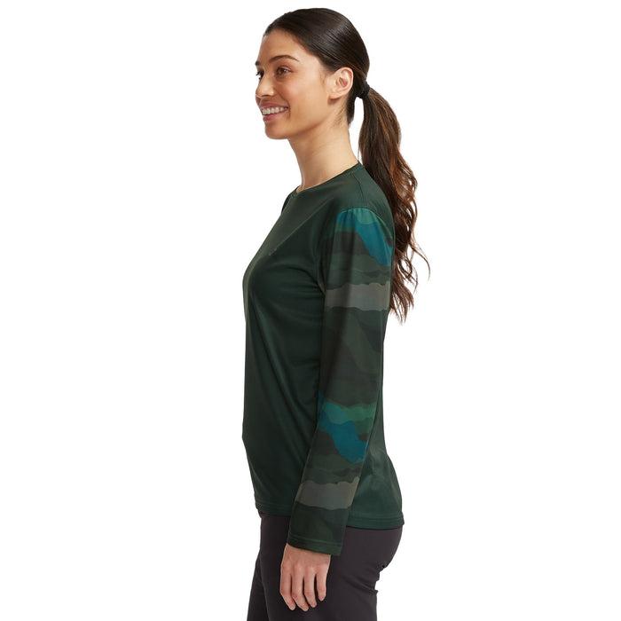 evo Long-Sleeve Bike Jersey - Women's Green