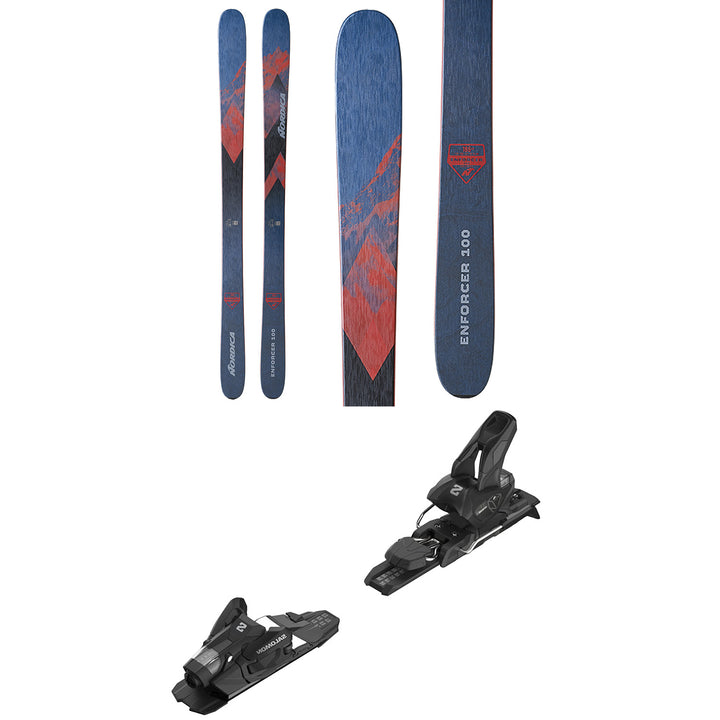 Nordica Enforcer 100 Skis + Salomon Strive 11 Bindings 2023