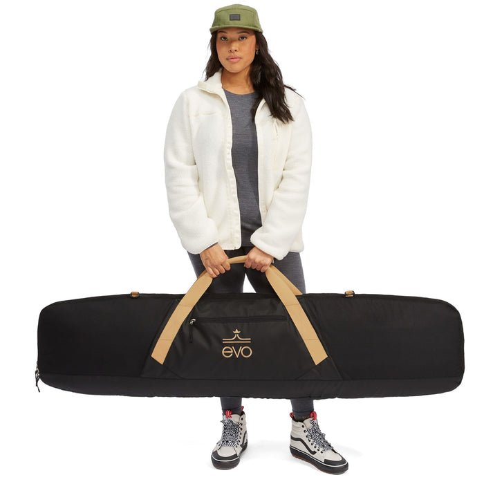 evo Padded Snowboard Bag Black/Brown