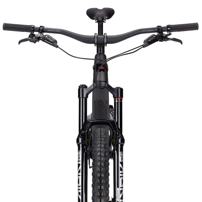 Santa Cruz Bronson 4.1 CC X0 AXS Complete Mountain Bike 2024 Matte Dark Matter