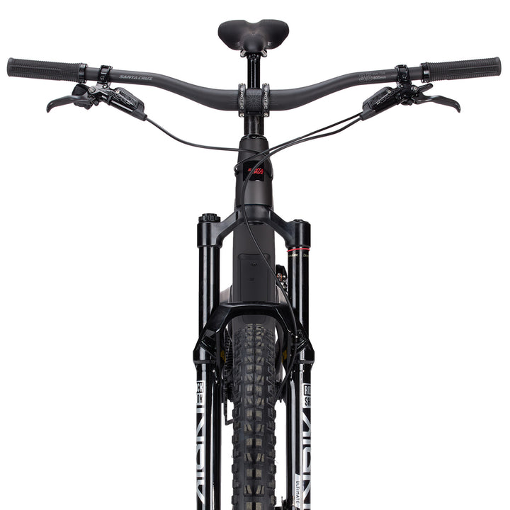 Santa Cruz Bronson 4.1 CC X0 AXS Complete Mountain Bike 2024 Matte Dark Matter