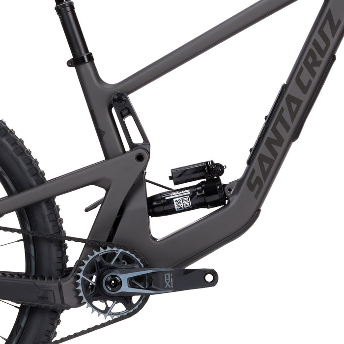 Santa Cruz Bronson 4.1 CC X0 AXS Complete Mountain Bike 2024 Matte Dark Matter