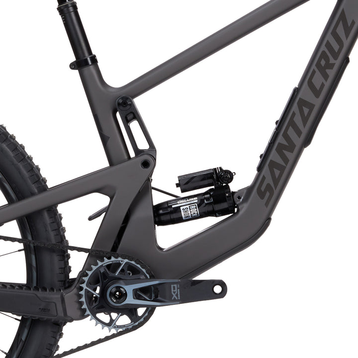 Santa Cruz Bronson 4.1 CC X0 AXS Complete Mountain Bike 2024 Matte Dark Matter