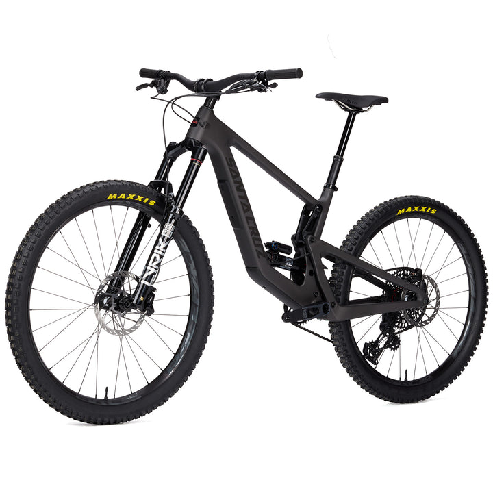 Santa Cruz Bronson 4.1 CC X0 AXS Complete Mountain Bike 2024 Matte Dark Matter
