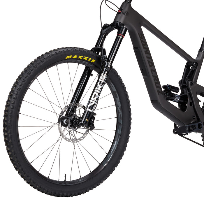 Santa Cruz Bronson 4.1 CC X0 AXS Complete Mountain Bike 2024 Matte Dark Matter