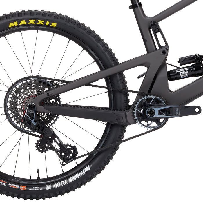 Santa Cruz Bronson 4.1 CC X0 AXS Complete Mountain Bike 2024 Matte Dark Matter