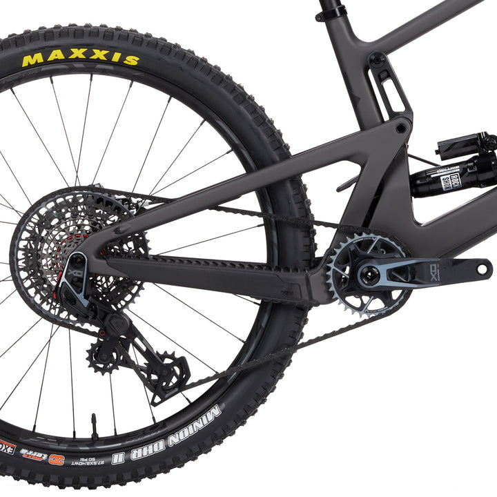 Santa Cruz Bronson 4.1 CC X0 AXS Complete Mountain Bike 2024 Matte Dark Matter