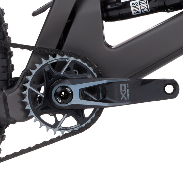 Santa Cruz Bronson 4.1 CC X0 AXS Complete Mountain Bike 2024 Matte Dark Matter