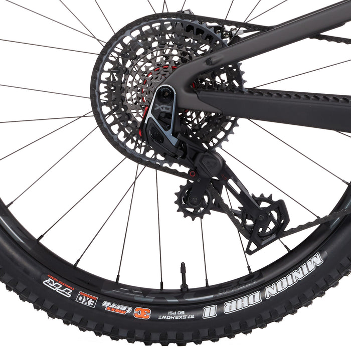 Santa Cruz Bronson 4.1 CC X0 AXS Complete Mountain Bike 2024 Matte Dark Matter