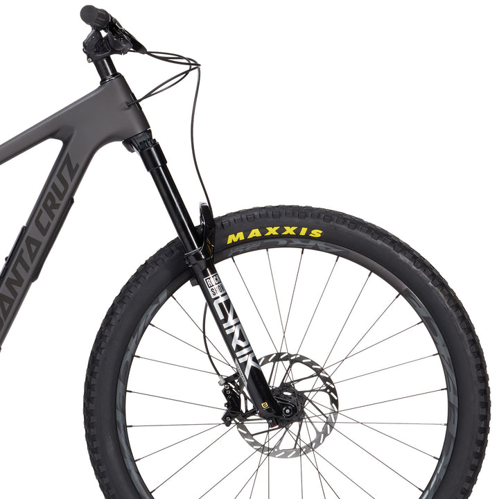 Santa Cruz Bronson 4.1 CC X0 AXS Complete Mountain Bike 2024 Matte Dark Matter