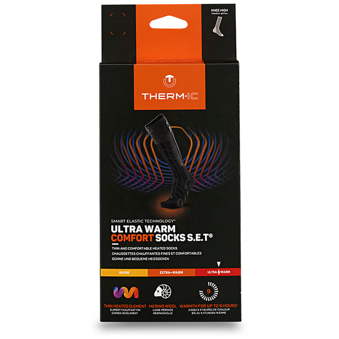 Therm-ic Ultra Warm Comfort + S-Pack 1400B Socks S.E.T. Black/Grey