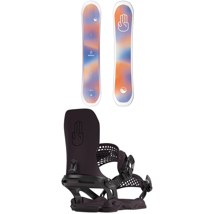 Bataleon Feelbetter Snowboard + Etna Snowboard Bindings - Women's 2024