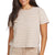 Volcom Halite Stripe Short-Sleeve Shirt - Women's Mocha