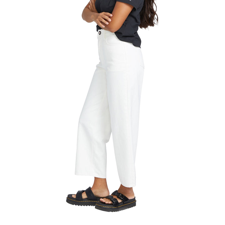 Volcom Weellow Denim Pants - Women's Star White