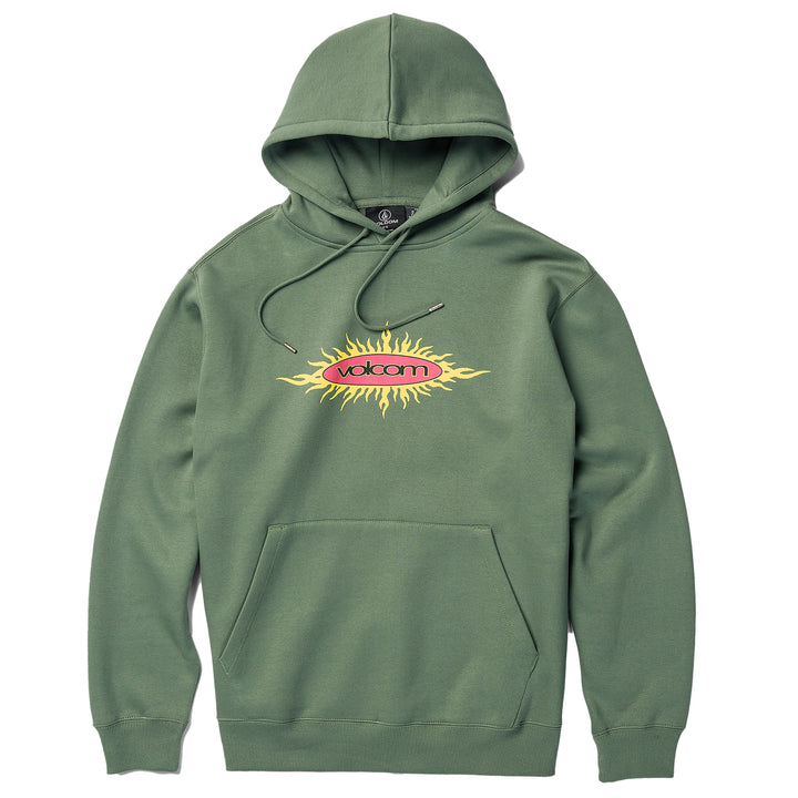 Volcom Nu Sun Pullover Hoodie - Men's Fir Green