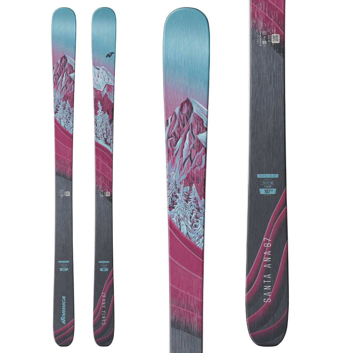 Nordica Santa Ana 87 Skis - Women's 2025